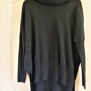 Women's Black Turtleneck Sweater Sz 10